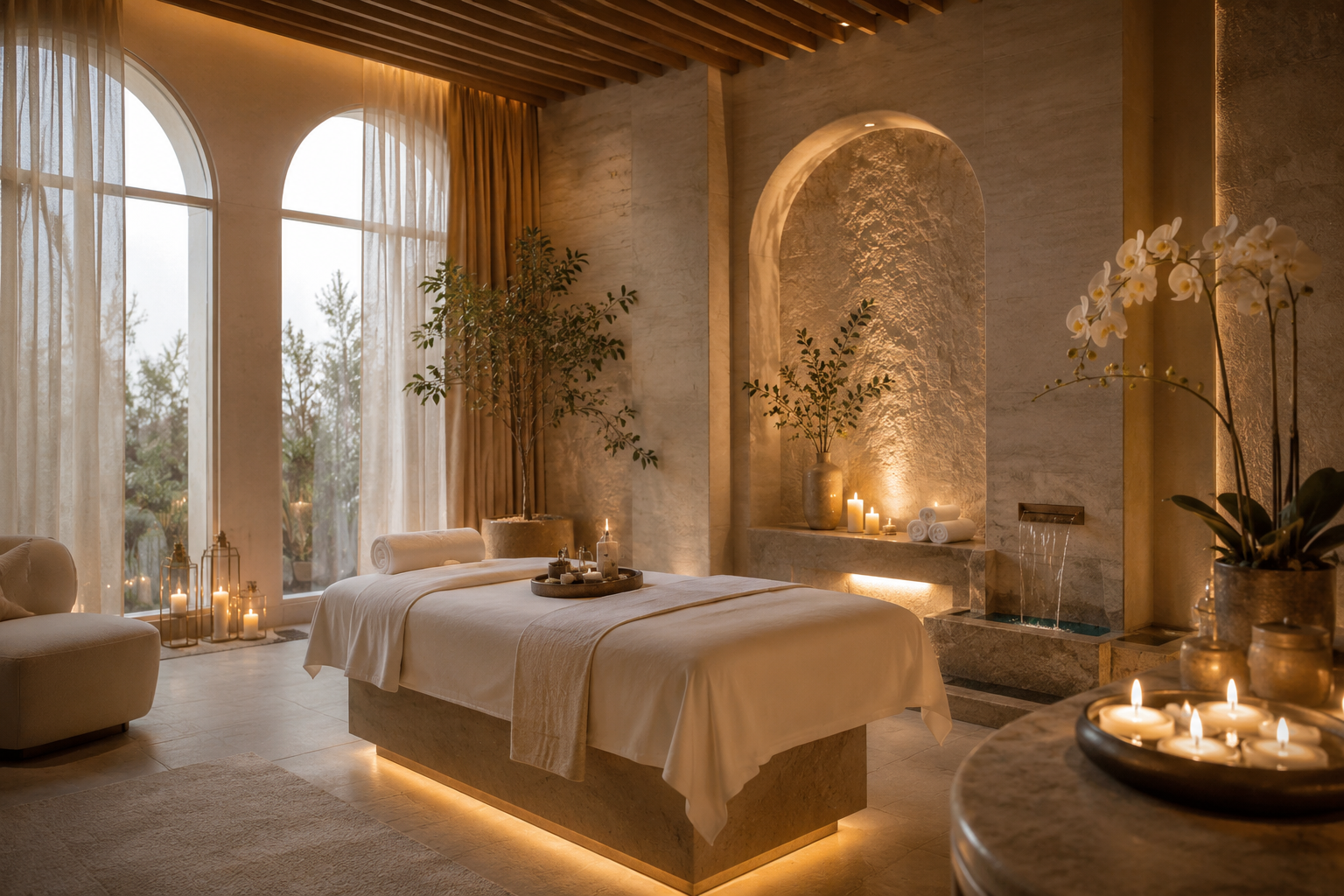 spa interior design dubai